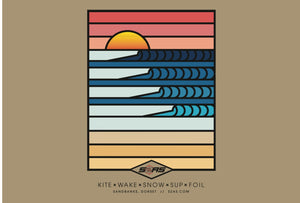 S2AS Sunset Hoodie (Sand) Surface2Air Sports