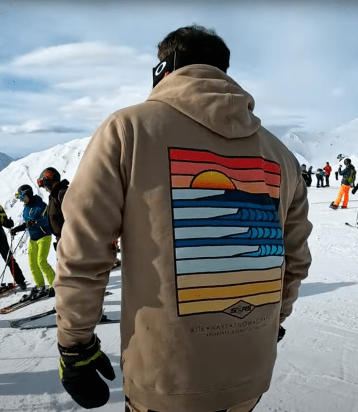 S2AS Sunset Hoodie (Sand) Surface2Air Sports