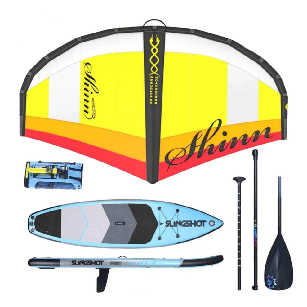 Shinn Resurector V2 Wing + Slingshot Crosswinder 11′ SUP Package SHINN