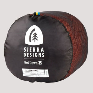 Sierra Designs GET DOWN 550F 35 Deg Sleeping Bag S2AS