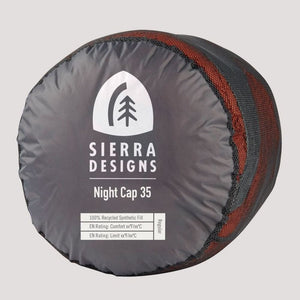 Sierra Designs NIGHT CAP 35 Deg Sleeping Bag S2AS