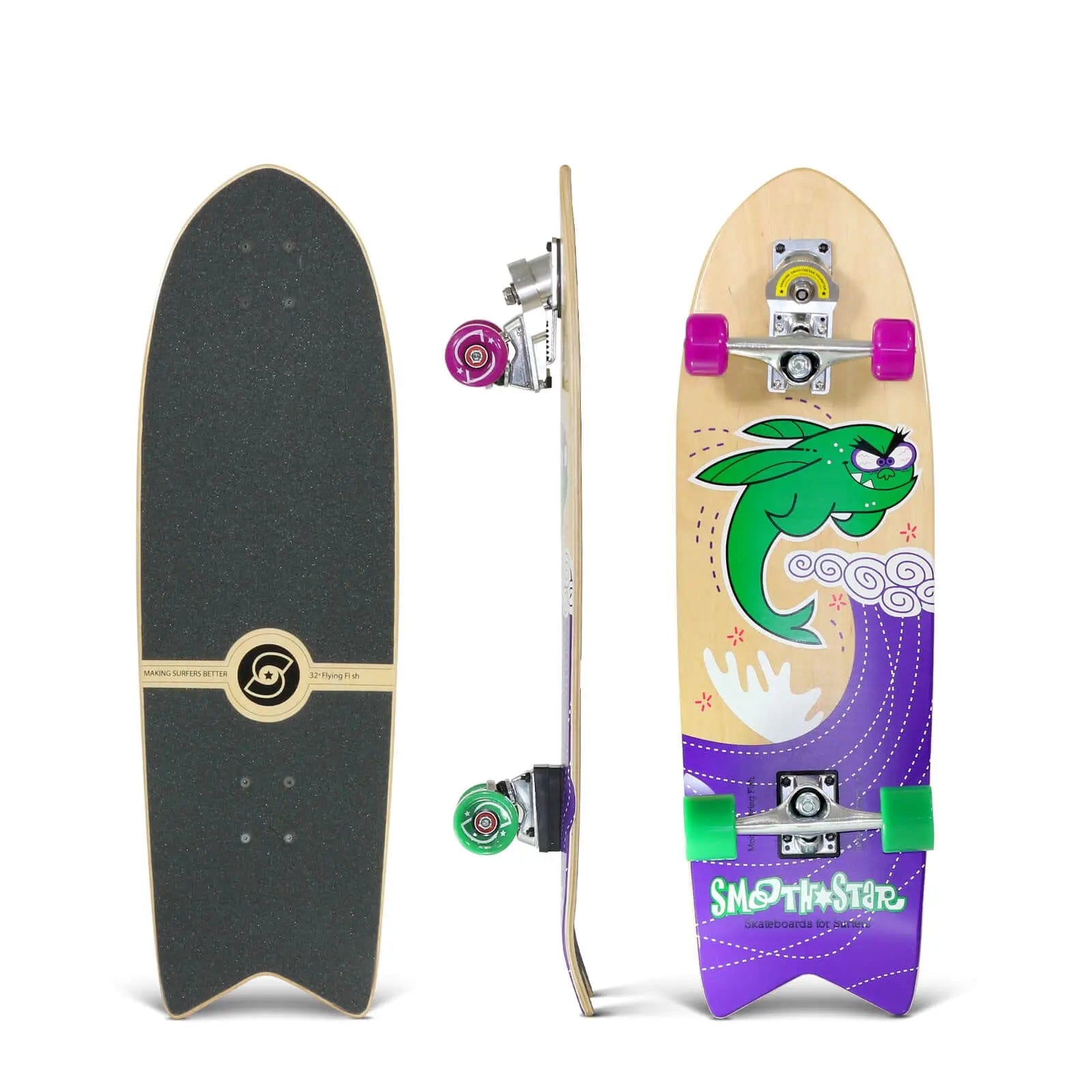SmoothStar 32" Flying Fish (Green) S2AS
