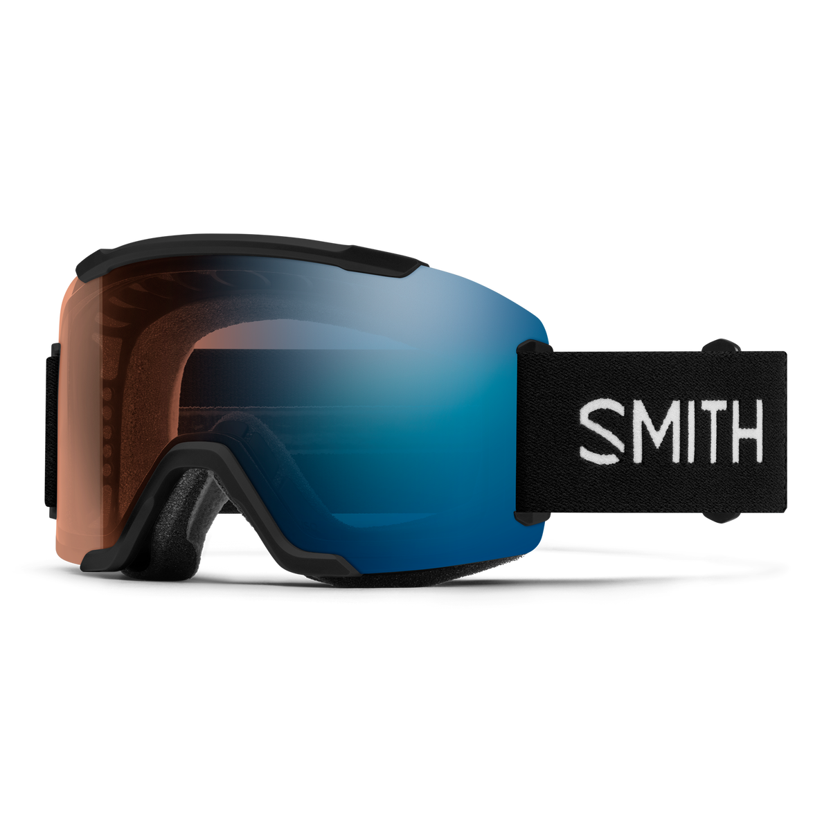 2027 Smith Squad 2 Goggles - Black Photochromic Blue Mirror