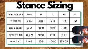 STANCE SERAPE DOS SNOW SOCK S2AS