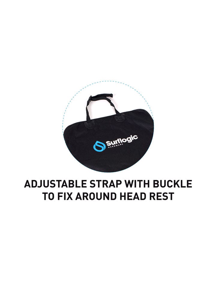 Surflogic Car Seat Cover Triple Universal Black (2023) S2AS