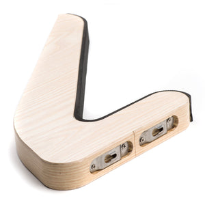 Surflogic Wooden Longboard Wall Rack S2AS