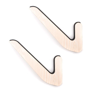 Surflogic Wooden Longboard Wall Rack S2AS
