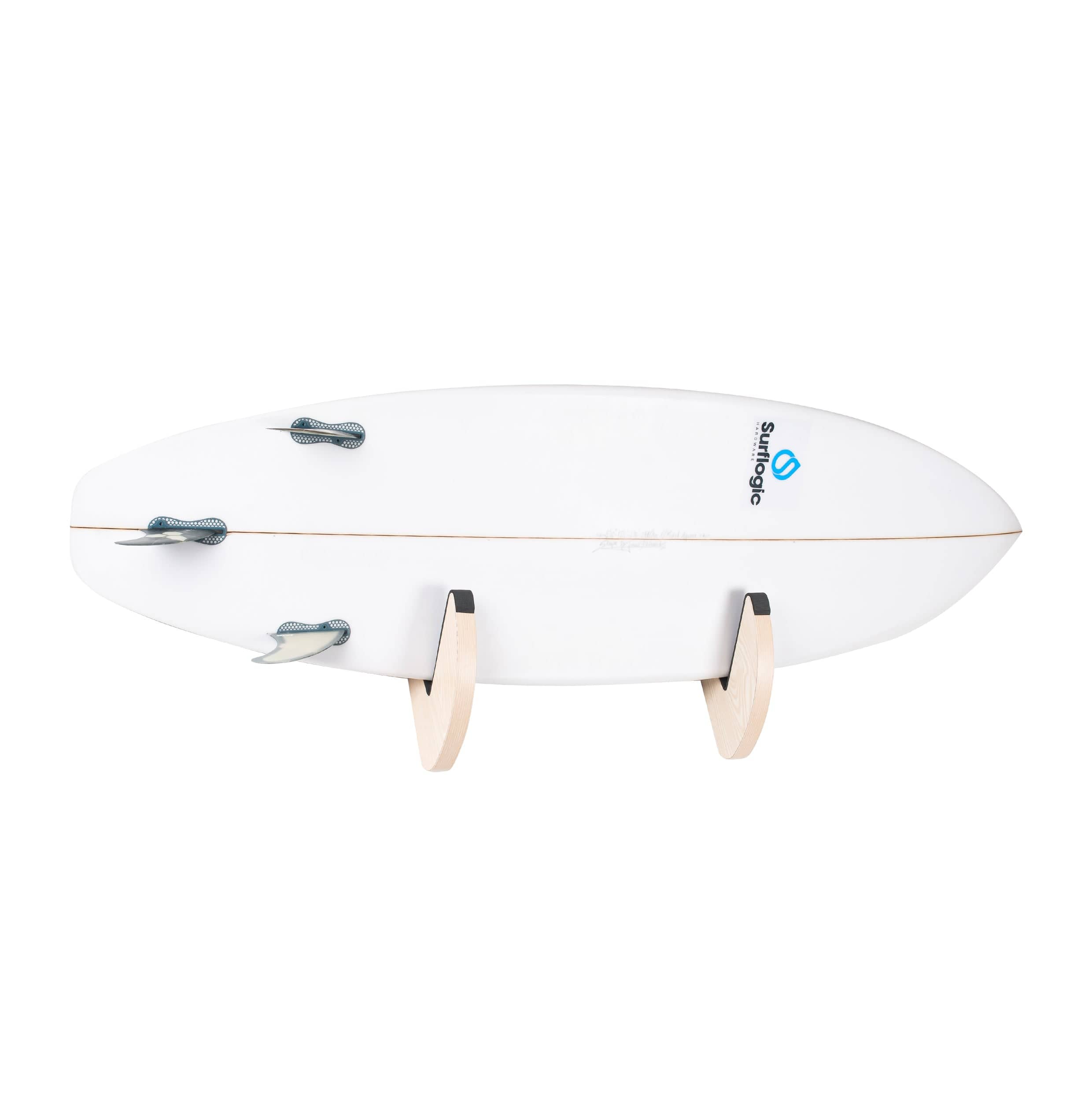 Surflogic Wooden Surfboard Wall Rack S2AS