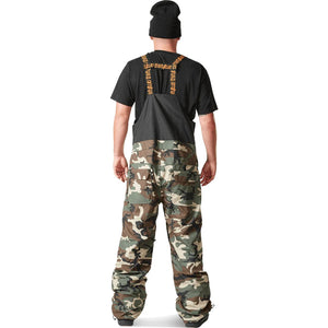 ThirtyTwo Basement Bib – Black/Camo THIRTYTWO