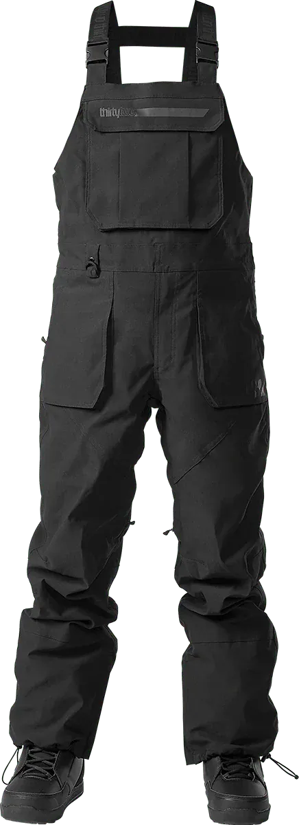 ThirtyTwo Basement Bib – Black THIRTYTWO