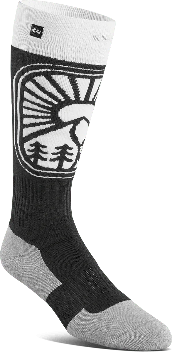 ThirtyTwo Halo Sock – Black/White THIRTYTWO