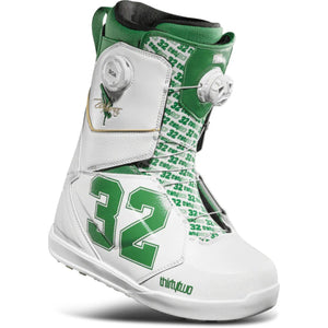 ThirtyTwo Lashed Double BOA® x Powell Snowboard Boots – White/Green THIRTYTWO
