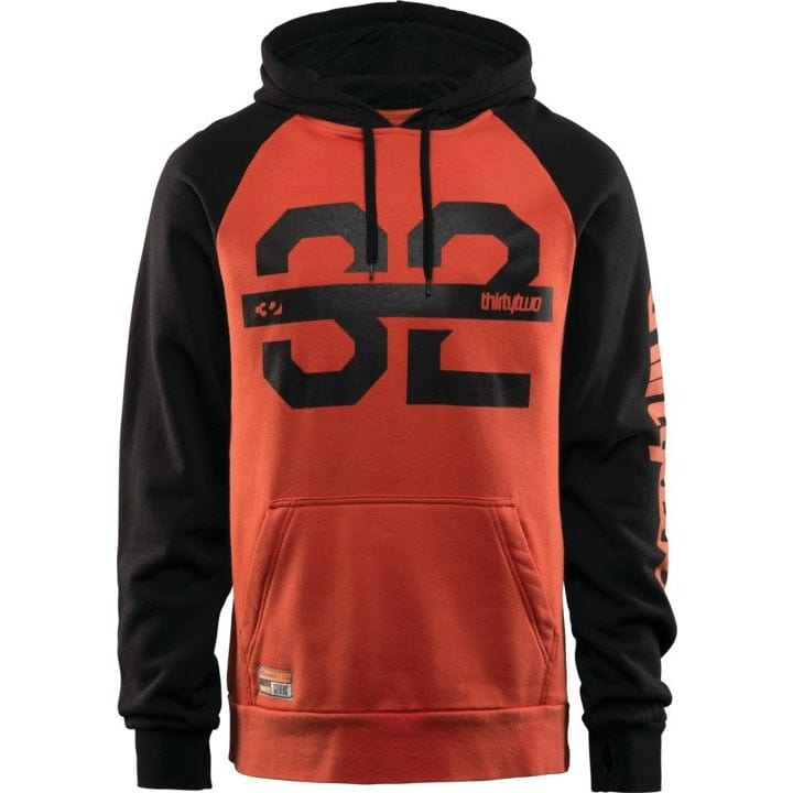 ThirtyTwo Marquee Hooded Pullover (Orange) S2AS