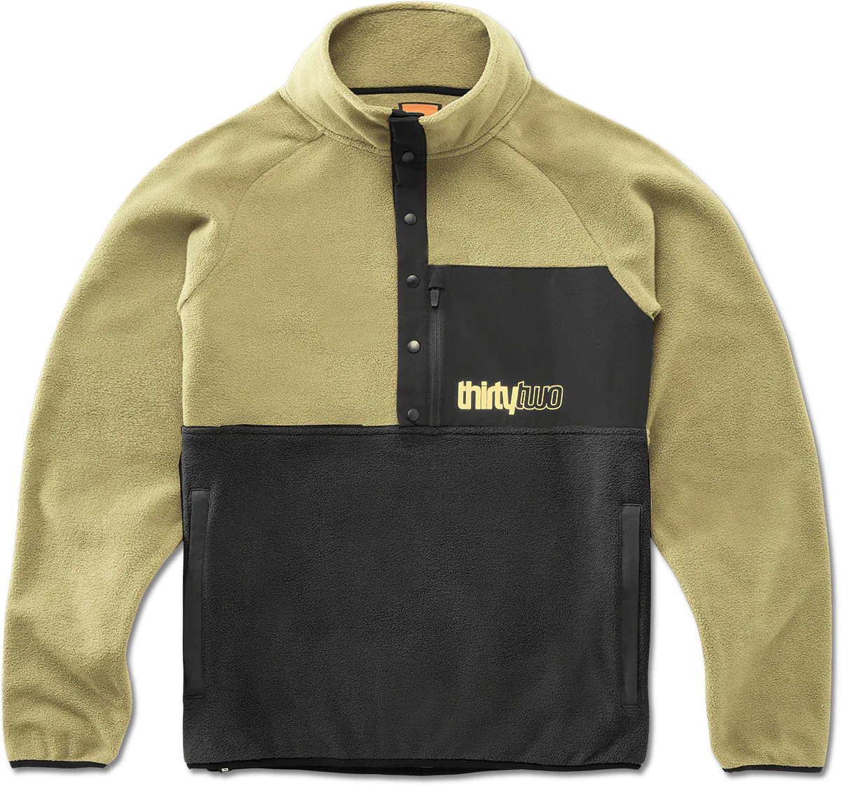 ThirtyTwo Rest Stop Anorak – Black/Tan THIRTYTWO
