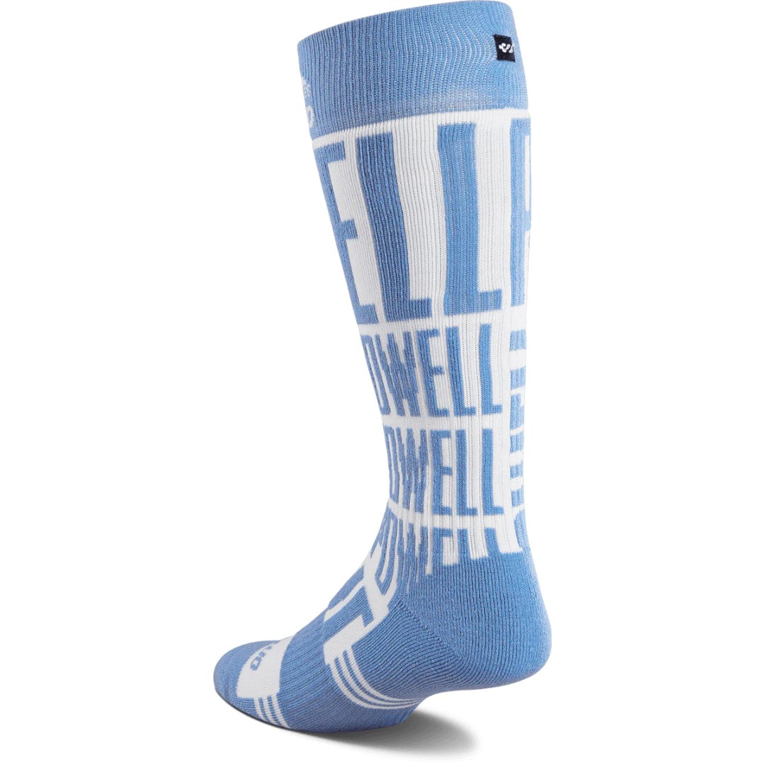 ThirtyTwo Signature Merino Sock – White/Blue THIRTYTWO