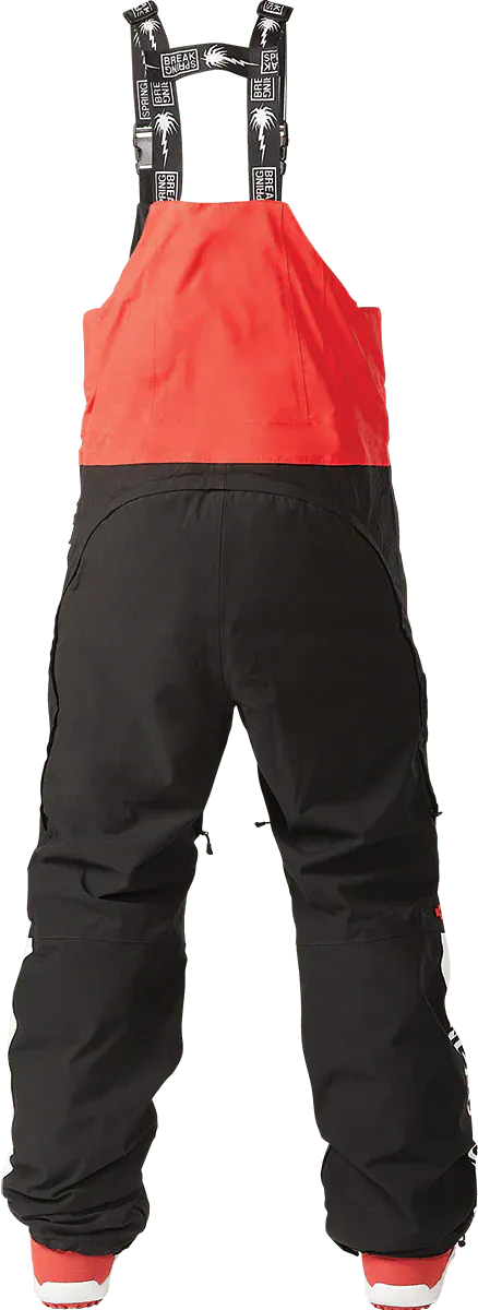 ThirtyTwo Spring Break x Powder Bib – Red/Black THIRTYTWO