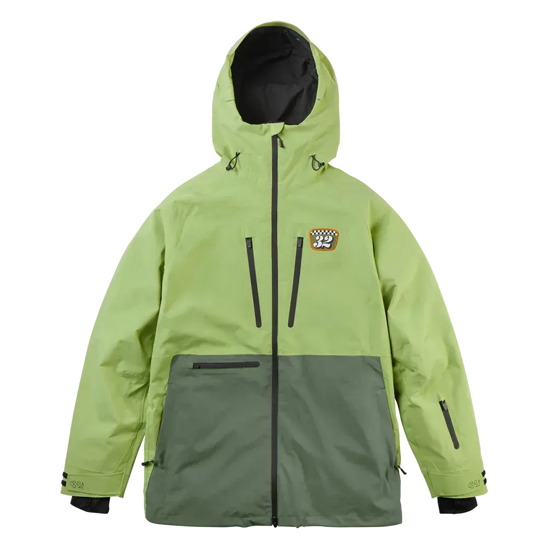 ThirtyTwo TM Recycled Patch Jacket Moss ThirtyTwo