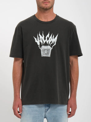 Volcom Amplified Stone PW Short Sleeve T - Shirt (Black) S2AS