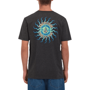 Volcom FRIED HTH SST T-Shirt (Heather Black) S2AS