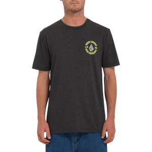Volcom FRIED HTH SST T-Shirt (Heather Black) S2AS