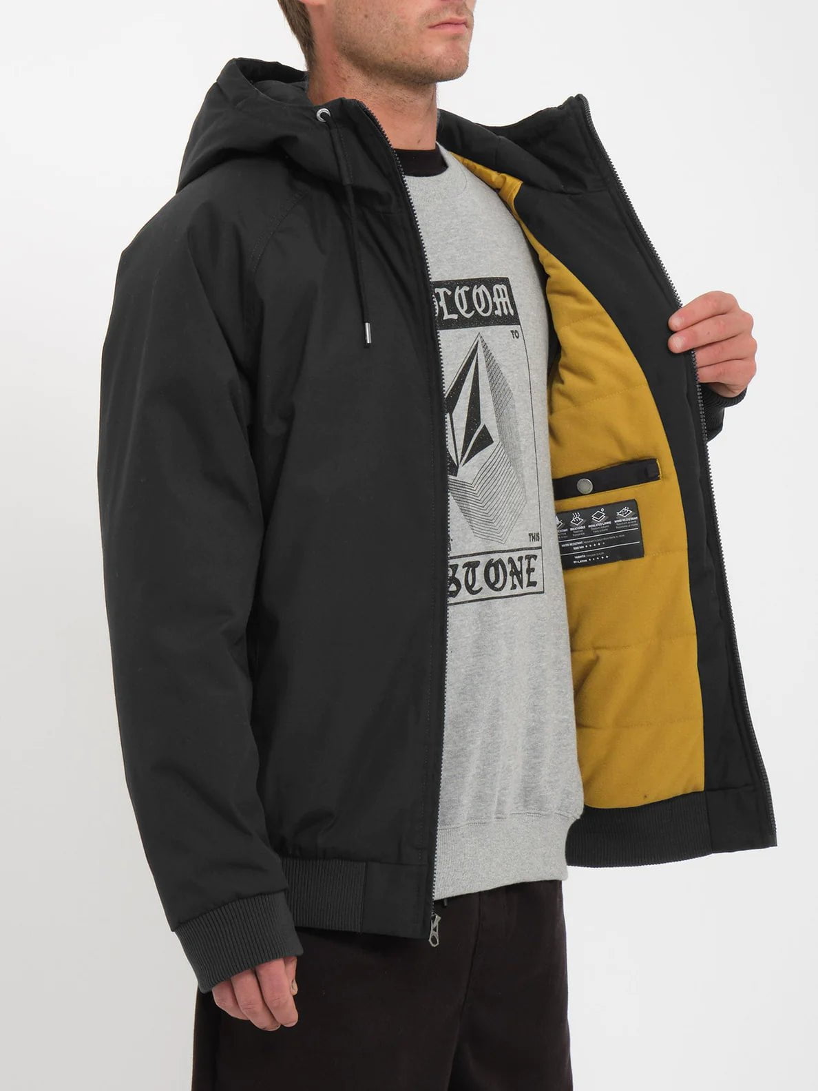 Volcom Hernan 5K Jacket (Black) S2AS