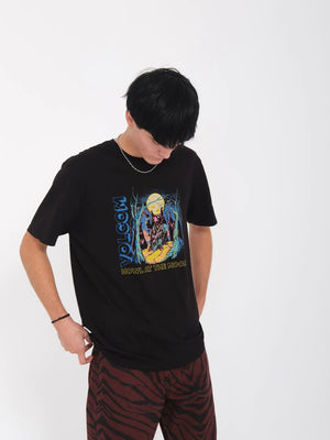 Volcom Max Sherman Short Sleeve T-Shirt (Black) S2AS