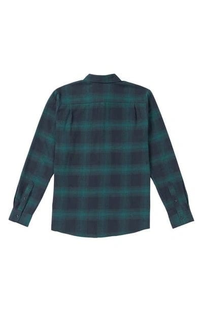 Volcom Netastone Flannel Shirt (Navy) S2AS