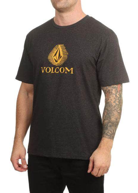 Volcom Offshore Stone T-Shirt (Heather Black) S2AS