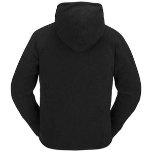 Volcom Polar Fleece 1/2 Zip Hooded (Black) S2AS