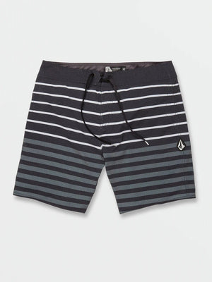 Volcom Quarta Static Mod 19" BoardaShort (Black) S2AS