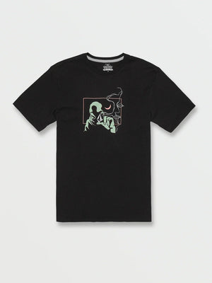 Volcom Skate Vitals Axel Short Sleeve T-Shirt (Black) S2AS