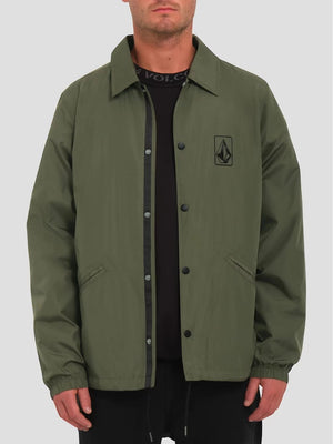 Volcom Skate Vitals Coaches Jacket (Squadron Green) S2AS