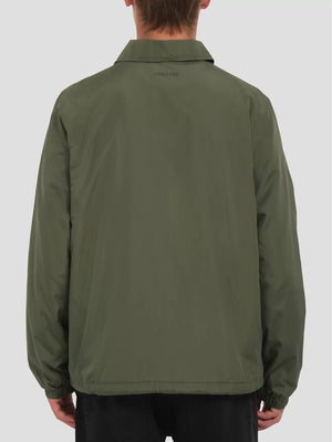 Volcom Skate Vitals Coaches Jacket (Squadron Green) S2AS