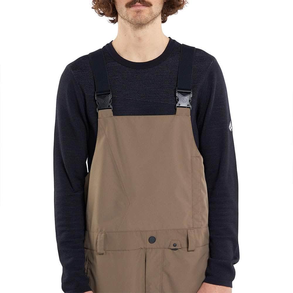 Volcom V.CO SPARTA BIB OVERALL (Brown) S2AS