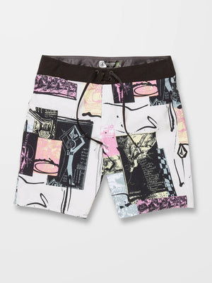 Volcom V ENT Flyer Mod 19" BoardShort (WhiteCap) S2AS