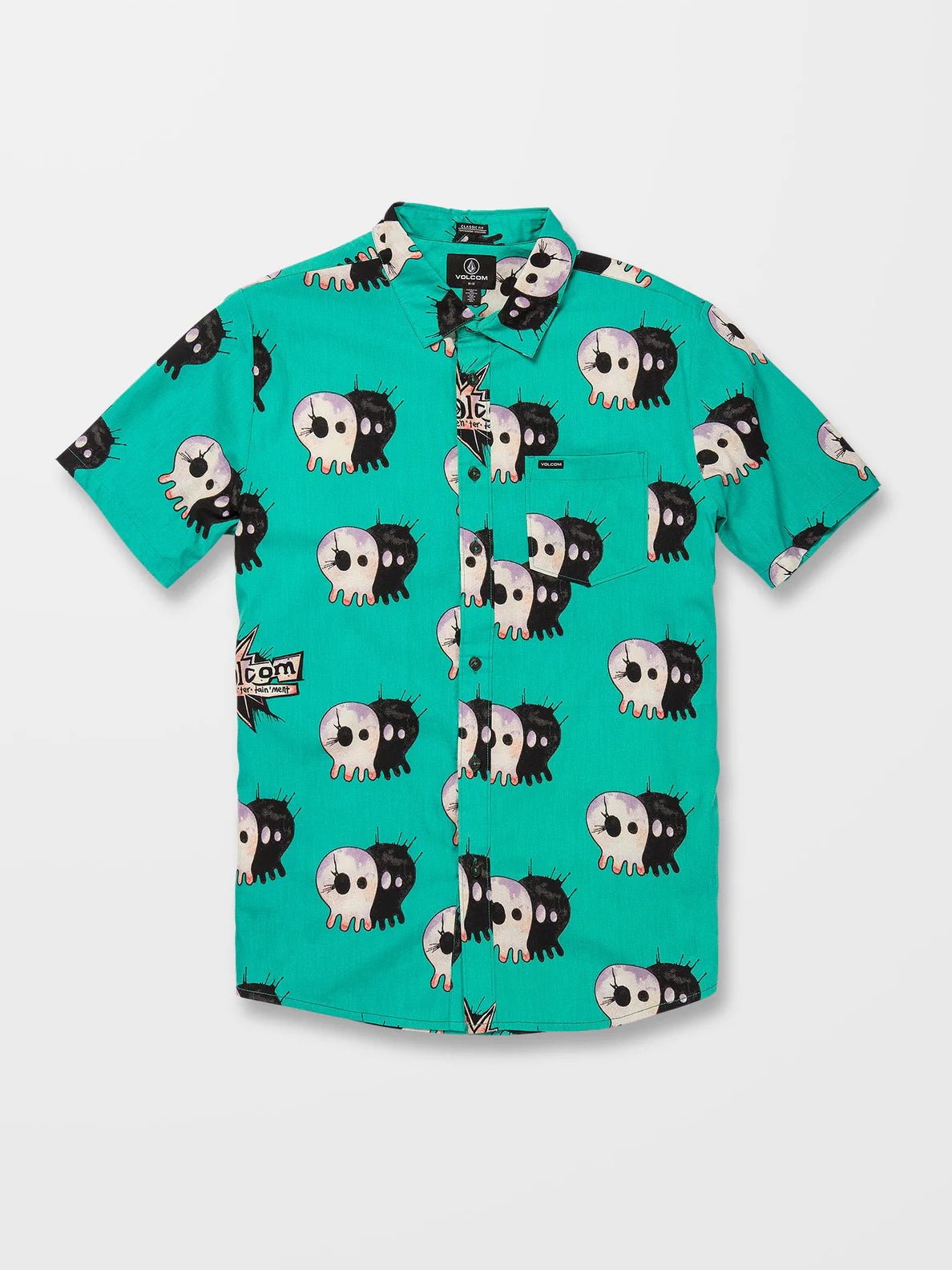 Volcom V Ent Pepper Shirt (Scrubs Green) S2AS