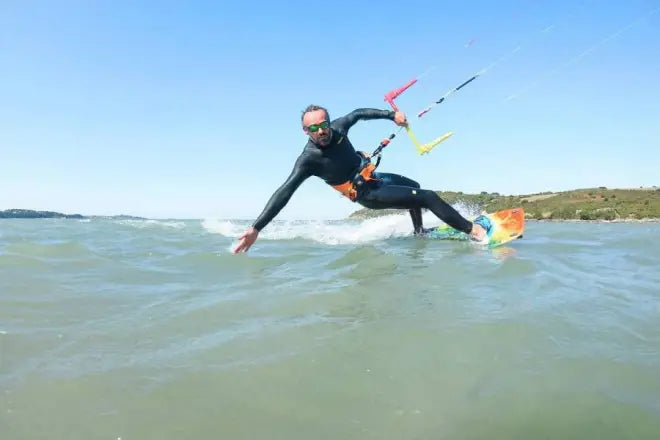 kitesurfing