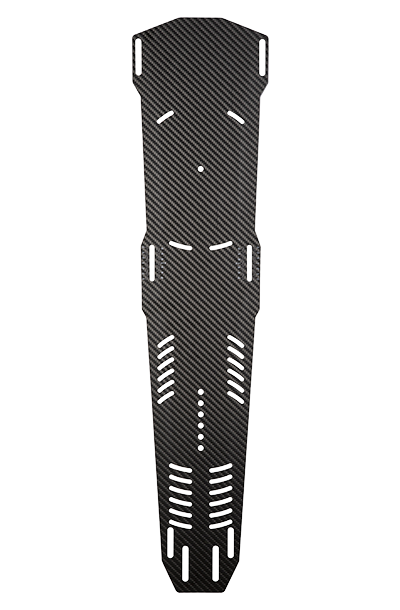 2027 Radar Carbon / G10 Sequence Universal Boot Plate with Bar