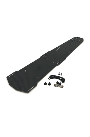2027 Radar Carbon / G10 Sequence Universal Boot Plate with Bar