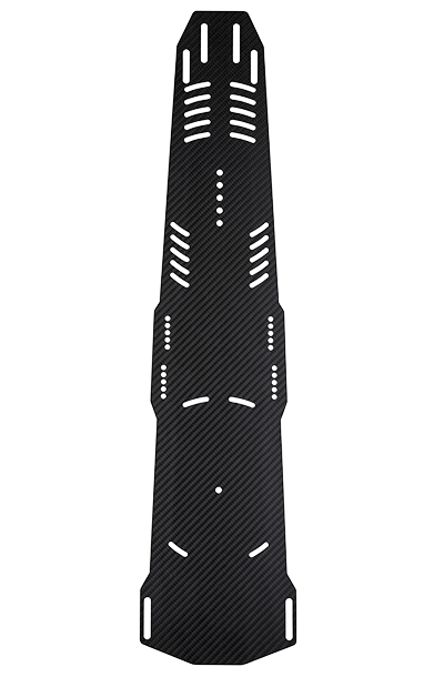 2027 Radar Carbon / G10 Sequence Universal Boot Plate with Bar
