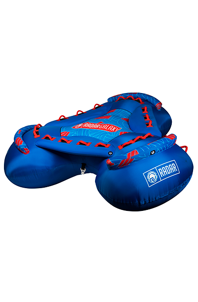 2027 Radar Galaxy 4 Person Towable Tube - Blue / Red