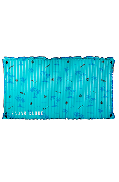 2027 Radar Cloud Water Mat 5ft x 10ft - Blue Palms