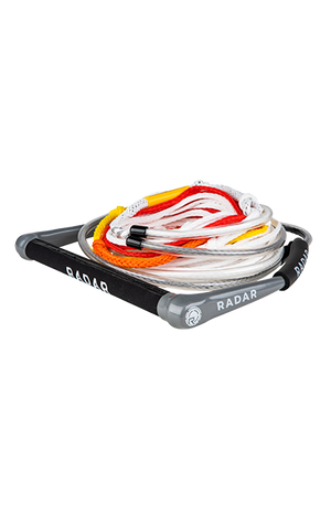 2027 Radar Deep V Diamond Grip Rope & Handle Package - Silver / White