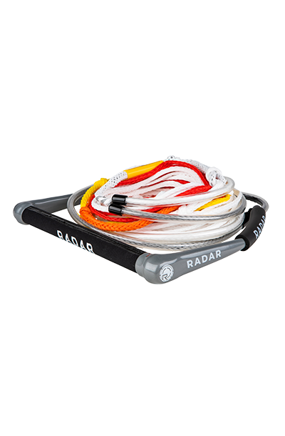 2027 Radar Deep V Diamond Grip Rope & Handle Package - Silver / White