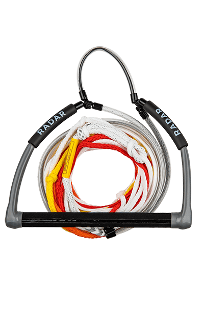 2027 Radar Deep V Diamond Grip Rope & Handle Package - Silver / White