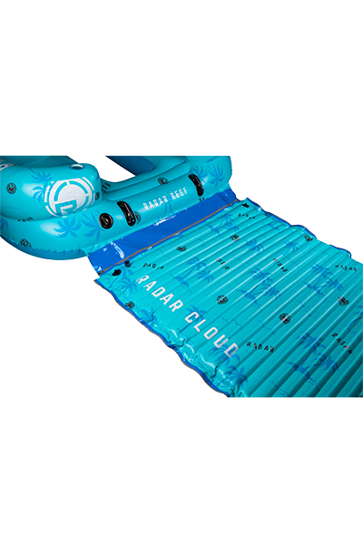 2027 Radar Cloud Water Mat 5ft x 10ft - Blue Palms