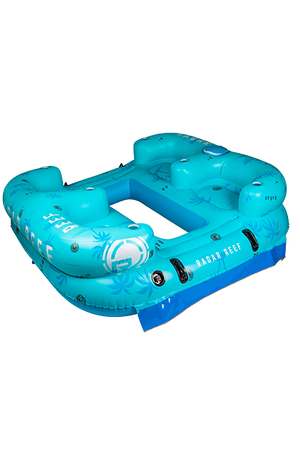 2027 Radar Reef Lounge 4 Person Float - Blue Palms