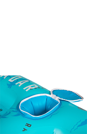 2027 Radar Reef Lounge 4 Person Float - Blue Palms