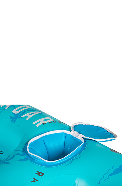 2027 Radar Reef Lounge 4 Person Float - Blue Palms