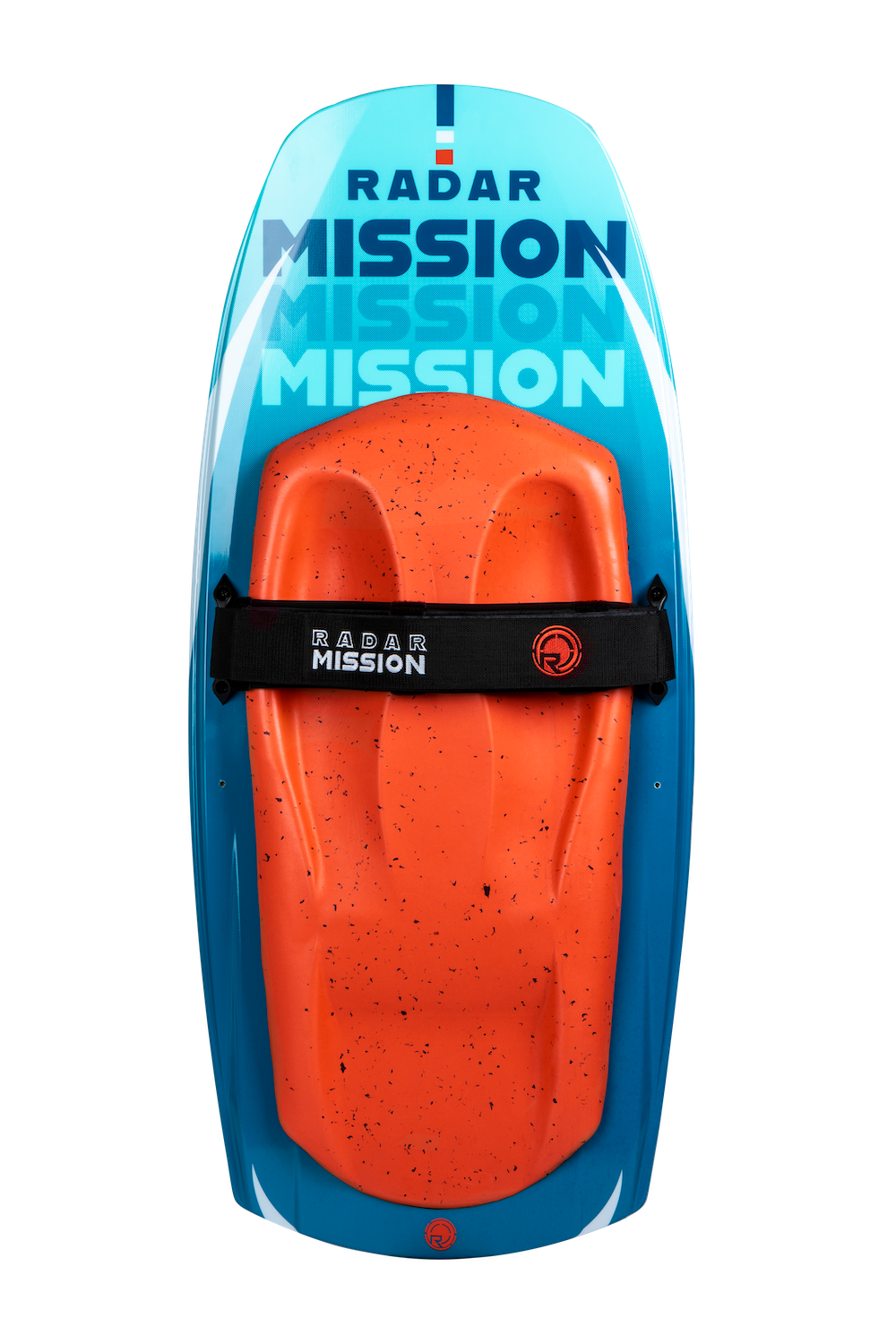 2027 Radar Mission Kneeboard - Navy Blue / Fire Red